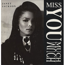 Janet Jackson Miss You Much VINYL 7" USED