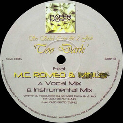 So Solid Crew / 2 Jedi Too Dark USED VINYL 12INCH