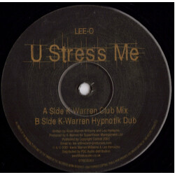 Lee-O U Stress Me USED VINYL 12INCH