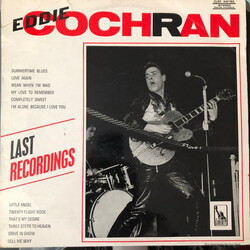 Eddie Cochran Last Recordings Vinyl LP USED