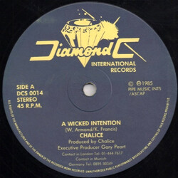 Chalice (3) A Wicked Intention USED VINYL 12INCH 45 RPM