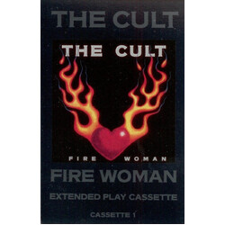 The Cult Fire Woman EP Cassette USED
