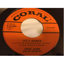 Steve Allen (3) Let's Dance USED VINYL 7INCH 45 RPM SINGLE