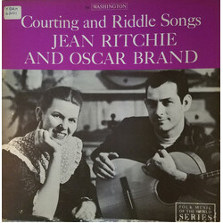 Jean Ritchie / Oscar Brand Courting and Riddle Songs Vinyl LP USED