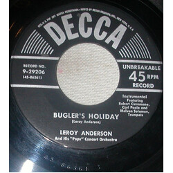Leroy Anderson And His "Pops" Concert Orchestra Summer Skies / Bugler's Holiday Vinyl USED