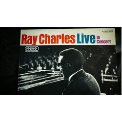 Ray Charles Ray Charles Live In Concert Vinyl LP USED