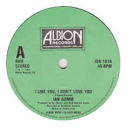 Ian Gomm I Like You I Don't Love You Vinyl 7" USED