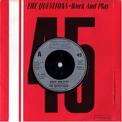 The Questions (2) Work And Play USED VINYL 7INCH 45 RPM SINGLE REISSUE
