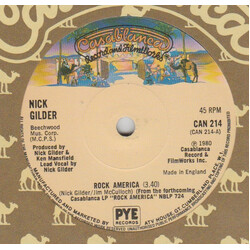 Nick Gilder Rock America USED VINYL 7INCH 45 RPM SINGLE