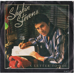 Shakin' Stevens A Letter To You Vinyl 7" USED
