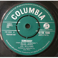 Joe Williams Somebody USED VINYL 7INCH 45 RPM
