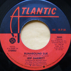 Leif Garrett Runaround Sue / I Wanna Share A Dream With You USED VINYL 7INCH SINGLE 45 RPM