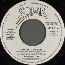 Midnight Star Scientific Love VINYL 7" USED