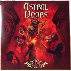 Astral Doors Worship Or Die Vinyl LP USED