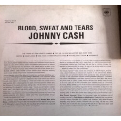 Johnny Cash Blood, Sweat And Tears Vinyl LP USED