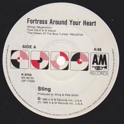 Sting Fortress Around Your Heart Vinyl USED