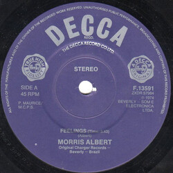 Morris Albert Feelings USED VINYL 7INCH SINGLE REISSUE
