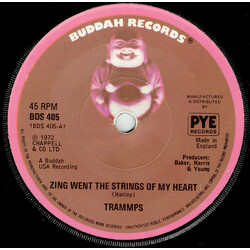 The Trammps Zing Went The Strings Of My Heart USED VINYL 7INCH REISSUE SINGLE 45 RPM