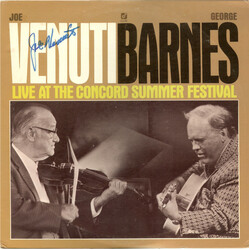 Joe Venuti / George Barnes Live At The Concord Summer Festival Vinyl LP USED