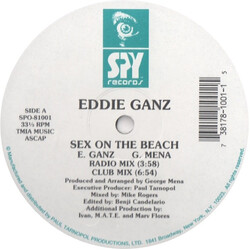 Eddie Ganz Sex On The Beach USED VINYL 12INCH 33 S RPM