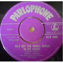 Laurie London He's Got The Whole World In His Hands / The Cradle Rock VINYL 7" USED