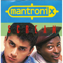 Mantronix Scream USED VINYL 7INCH 45 RPM SINGLE STEREO