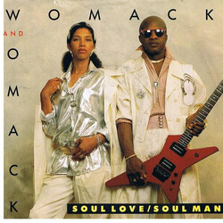 Womack & Womack Soul Love / Soul Man USED VINYL 7INCH SINGLE 45 RPM
