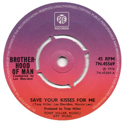 Brotherhood Of Man Save Your Kisses For Me USED VINYL 7INCH 45 RPM SINGLE