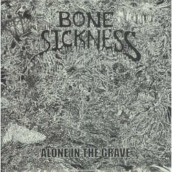 Bone Sickness Alone In The Grave USED VINYL 12INCH ALBUM 45 RPM