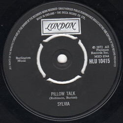 Sylvia Robinson Pillow Talk USED VINYL 7INCH 45 RPM SINGLE