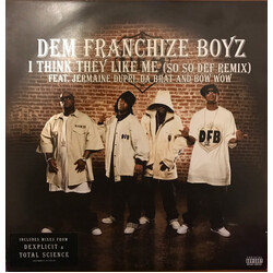 Dem Franchize Boyz / Jermaine Dupri / Da Brat / Bow Wow I Think They Like Me (So So Def Remix) USED VINYL 12INCH