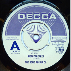 The Song Repair Co. Heartbreaker USED VINYL 7INCH 45 RPM PROMO