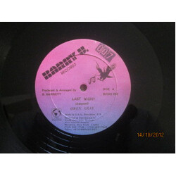 Owen Gray Last Night USED VINYL 12INCH SINGLE
