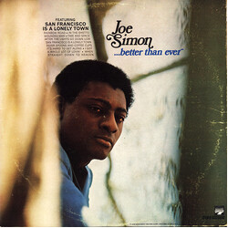 Joe Simon ...Better Than Ever Vinyl LP USED