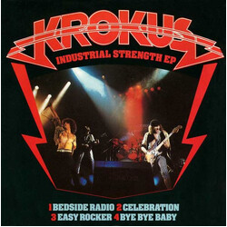 Krokus Industrial Strength EP USED VINYL 7INCH EP 45 RPM
