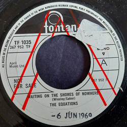 The Equations Waiting On The Shores Of Nowhere Vinyl 7" USED