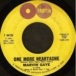 Marvin Gaye One More Heartache VINYL 7" USED