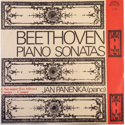 Ludwig van Beethoven / Jan Panenka Piano Sonatas Vinyl LP USED