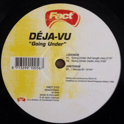 Deja-Vu Going Under Vinyl 12" USED