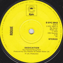 Rogue (4) Dedication Vinyl 7" USED