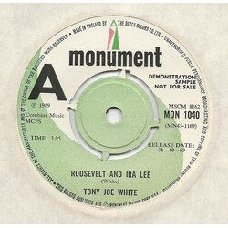 Tony Joe White Roosevelt And Ira Lee USED VINYL 7INCH 45 RPM SINGLE PROMO