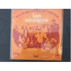 Shankar Family & Friends I Am Missing You USED VINYL 7INCH 45 RPM SINGLE STEREO
