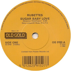 The Rubettes Sugar Baby Love / I Can Do It USED VINYL 7INCH 45 RPM SINGLE REISSUE