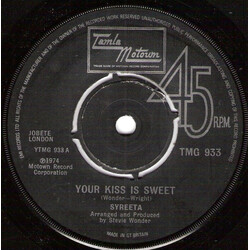 Syreeta Your Kiss Is Sweet USED VINYL 7INCH 45 RPM SINGLE