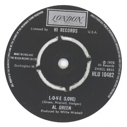 Al Green L-O-V-E (Love) USED VINYL 7INCH 45 RPM SINGLE
