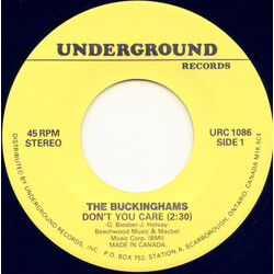 The Buckinghams Don't You Care USED VINYL 7INCH 45 RPM SINGLE REISSUE