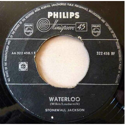 Stonewall Jackson Waterloo / Smoke Along The Track USED VINYL 7INCH SINGLE 45 RPM