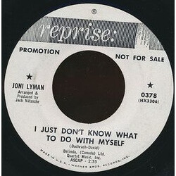 Joni Lyman I Just Don't Know What To Do With Myself USED VINYL 7INCH 45 RPM PROMO