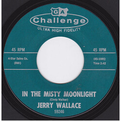 Jerry Wallace In The Misty Moonlight / Even The Bad Times Are Good USED VINYL 7INCH 45 RPM SINGLE