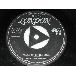 Everly Brothers Wake Up Little Susie USED VINYL 7INCH SINGLE